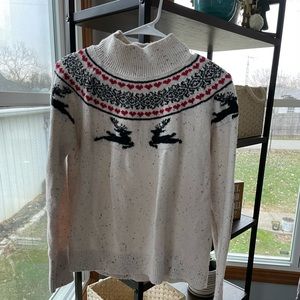 Loft Reindeer Sweater